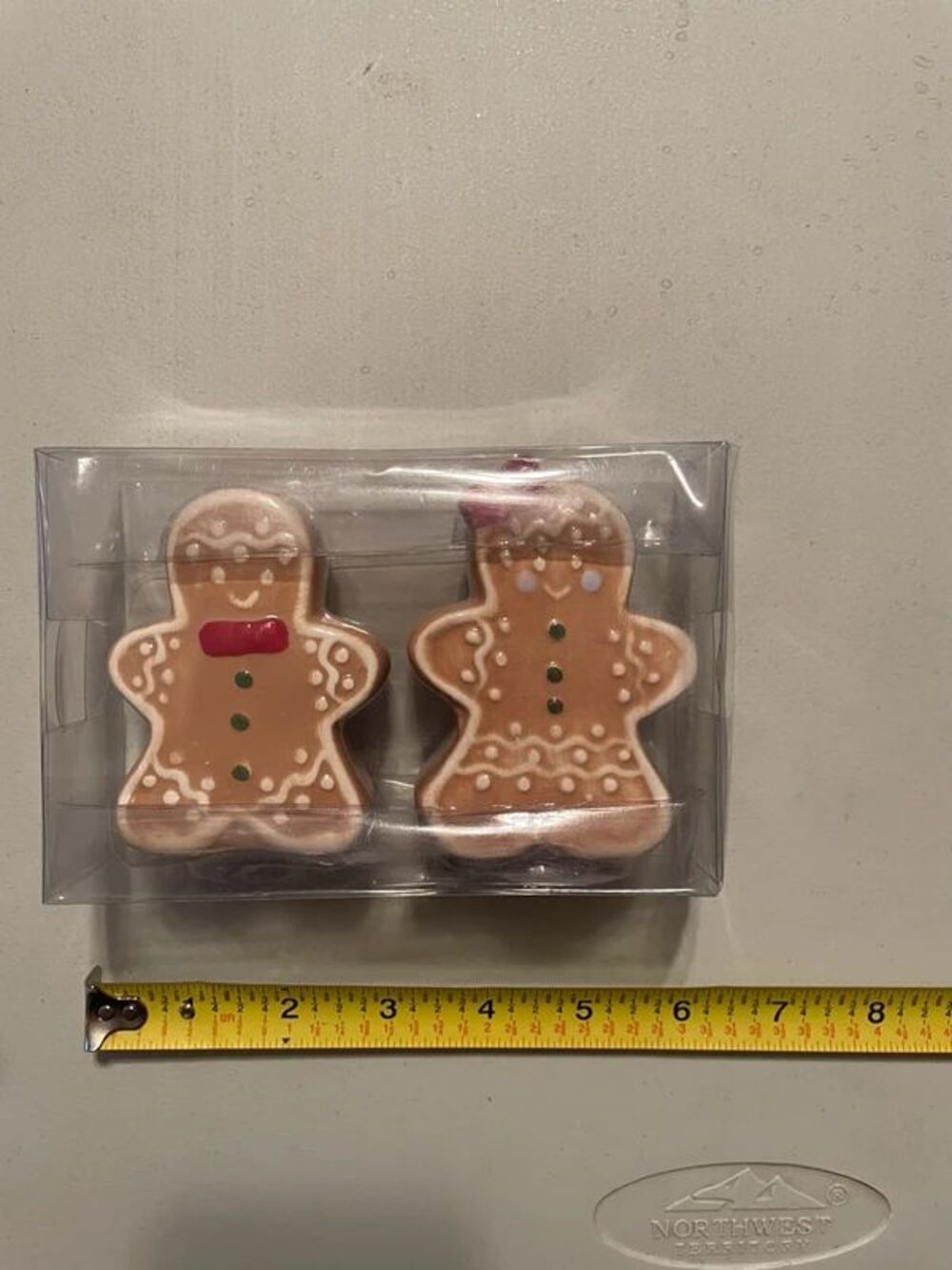 Dolly Christmas Gingerbread Salt & Pepper shaker